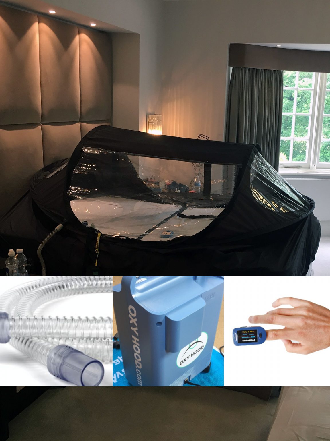 Altitude Simulation Tent with Low Oxygen Pump